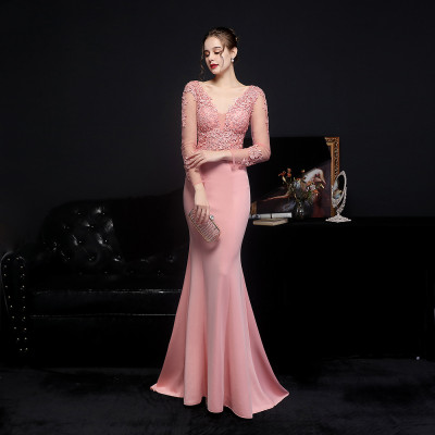 Plus Size Beauty Costume Formal Party Mermaid Evening Dress