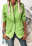 Fall Winter Women's Fit Slim Fit Chic Blazer