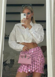 Sexy Sequin Patchwork Skirt