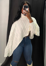 Women'S Shawl Loose Fashion Style Cropped Sweater Top