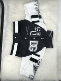 Women's Color Block Jacket Single Breasted Letter Print Baseball Track Top