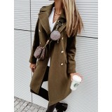 Women'S Fashion Double Breasted Coat