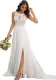 Women See-Through Sexy Split Evening Dress