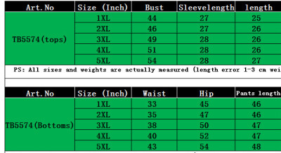 Plus Size Women Casual Letter Long Sleeve Top And Pant Two Piece