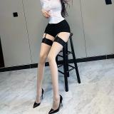 Women'S Sexy Sexy Garter Stockings Temptation Thin Knee-Length Stockings Body Socks