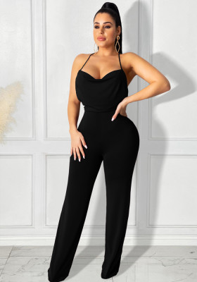 Women Sexy Sleeveless Jumpsuit