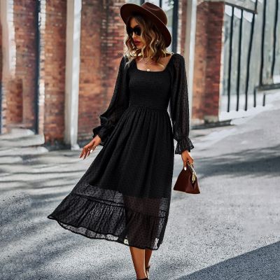 Off Shoulder Two-Way Spring Summer 2023 Casual Chic Dress