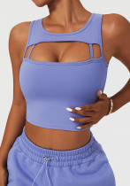 Running sports underwear women's high-strength shock-proof yoga vest gathered shock-proof sports fitness bra