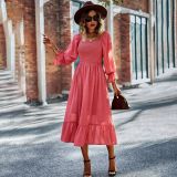 Off Shoulder Two-Way Spring Summer 2023 Casual Chic Dress