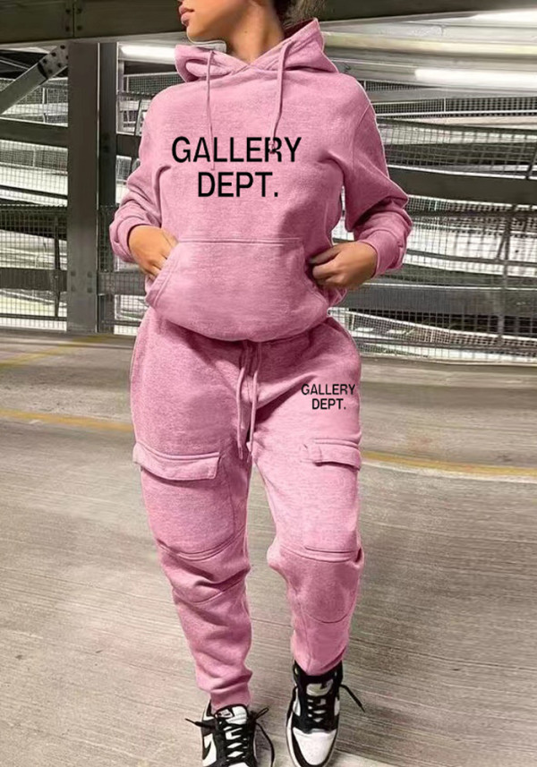 Women'S Fashion Casual Hoodies Two Piece Tracksuit