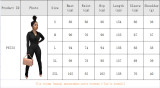 Women's Solid High Stretch Zip Hem Slit Jumpsuit