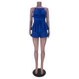 Women's Ruffle Sling Sexy Slim Fit Rompers