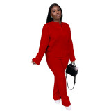 Women Casual Long Sleeve Sweater and Pant Two Piece