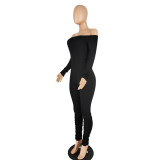 Women Sexy Off Shoulder Women Jumpsuit