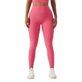 High Waist Quick Dry Yoga Pants Peach Butt Lift Fitness Pants Tight Fitting Sports Running Pants Women