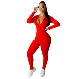 Autumn and winter women's casual sports hooded drawstring long-sleeved trouser suit two-piece set