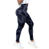 Women Casual Home Print Yoga Pants