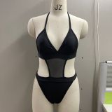 Sexy hot two-piece mesh swimsuit bikini