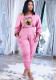 Casual Women's Off Shoulder Print Ruched Jumpsuit