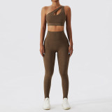 Premium yoga suit top women's sports vest Pilates fitness suit sports underwear yoga pants suit