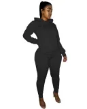 Women's fashion pants suit two-piece set