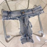 Summer Sexy Denim T Pants Funny Denim Shorts