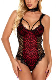 Women'S Sexy Lace Straps Teddy Lingerie Casual Fashion Bodysuit