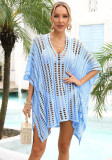 Summer Beach Cover Up Hollow Knitting Bikini Holidays Dress Plus Size Women Cover Up