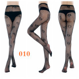 Women Mesh Jacquard Pantyhose