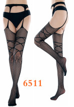 Women Fishnet Stockings Suspenders Net Pants