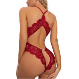 Sexy lingerie, no-off, provocative, crotch-opening, high-end passion, midnight charm, lace See-Through, sexy pajamas