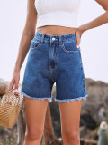 Trendy Loose Casual Women'S Denim Shorts High Rise Relaxed Slim Fit Short Jeans