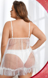 Temptation sexy lingerie female mesh bridal dress