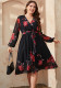 Plus Size Women Printed Dress