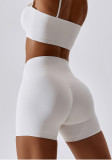 Candy Quick Dry Yoga Shorts Butt Lift Running Gym Shorts Tight Fitting High Waist Active Basic Pants