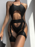 Women'S Black Sexy One-Piece Swimsuit