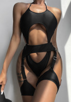 Women'S Black Sexy One-Piece Swimsuit