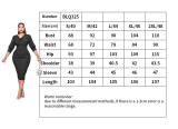 Ladies Pullover Swing Neck Bodycon Tight Fitting Dress