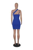 Springsummer One-Shoulder Straps Sexy Bodycon Dress