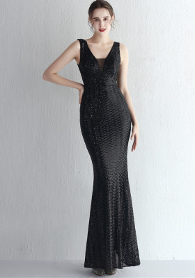 sequins plus Plus Size Formal Party Evening Dress