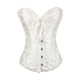 Palace corset source multi-color jacquard lace corset