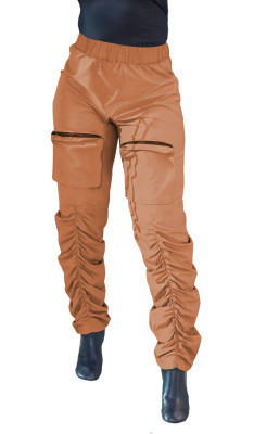 Women's Style Casual Zip Pocket Cargo Pants