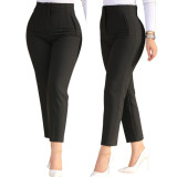 Women Spring Casual Zip Pants