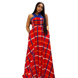 WomenSexy Printed Maxi Dress