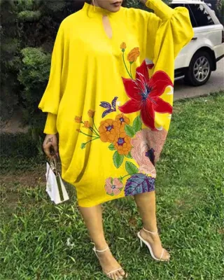 Ladies Fashion Printed Dresses