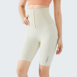 Spring Summer Sports Shorts Women Tight Fitting High Waist Butt Lift Training Yoga Pants Fitness Knee-Length Shorts