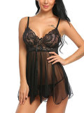 Sexy lingerie sexy lingerie front slit nightdress