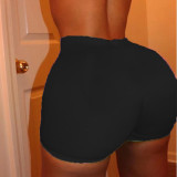 Women's Sexy Women's Tight Fitting Shorts Casual Solid Color Yoga Shorts