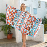 Women Print Swim Beach Towel