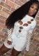 Summer Women's Sexy Mesh See-Through Cutout Round Neck Long Sleeves Tight Fitting Cargo Shorts